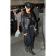Rihanna Classic Black Leather Jacket
