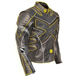 X-Men-3 Volverine Last Stand Biker Leather Jacket