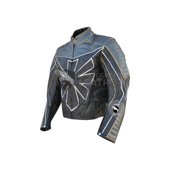 Custom Triumph Biker Leather Jacket