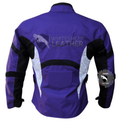 Textile Motorbike Men Purple cordura Jackets
