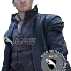 Hansel and Gretel Jeremy Renner Leather Jacket ( Free shipping )