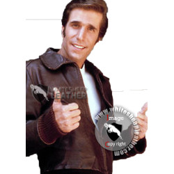 Happy Days Fonzie Leather Jacket for sale (Free shipping )