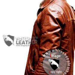 Inception Arthur Joseph Gordon Levitt Leather Jacket (Free shipping)