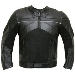Trendy Fashionable Black Motorcycle Leather Jacket