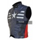 Captain America Leather Replica Vest