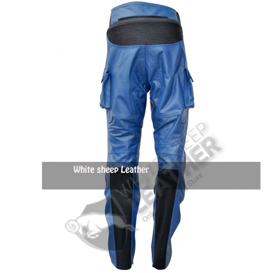 Captain America Blue Muscle Jumpsuit Real leather Costume (Free Shipping )