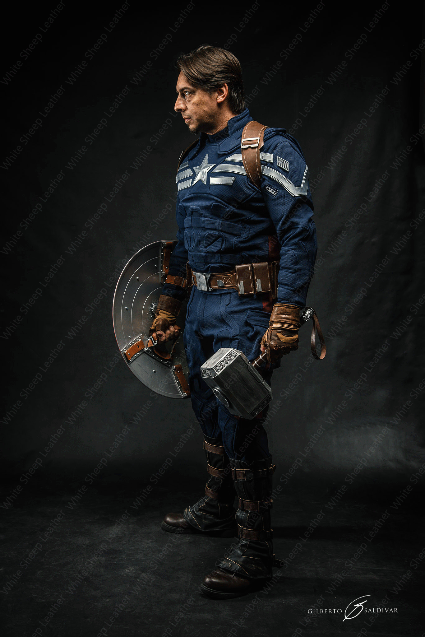 Captain America Stealth Strike Uniform By White Sheep Leather