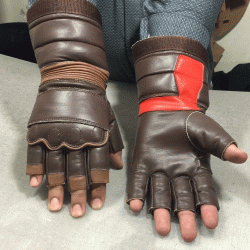 Captain America  Age of Ultron Real leather Glove pair 