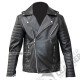 Men's Brando Biker Style Leather Fashion Jacket