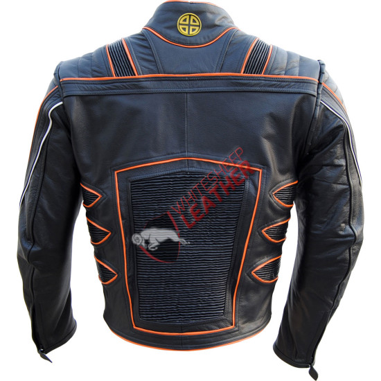 'X-Men X3' Wolverine Last Stand Motorcycle Leather Jacket