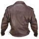 Men's Classic Biker Brown Leather jacket