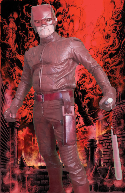 Affleck Daredevil suit worn by Andrew Hofmann