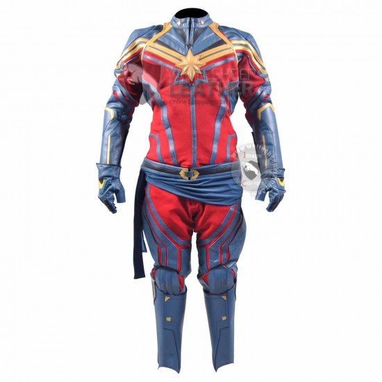 Brie Larson captain Marvel Endgame Costume suit