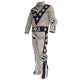 Evel Knievel costume leather suit / Evel Knievel full motorcycle leather suit  