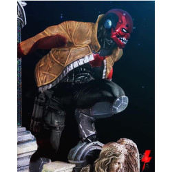 Red Hood Real Leather Jacket (weathered )