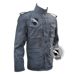 T-800 Terminator arnold schwarzenegger  M-65 field jacket (weathered ) 