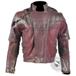 Star Lord Guardians of the Galaxy Volume 2 Chris Pratt  Jacket  ( Screen Printed)