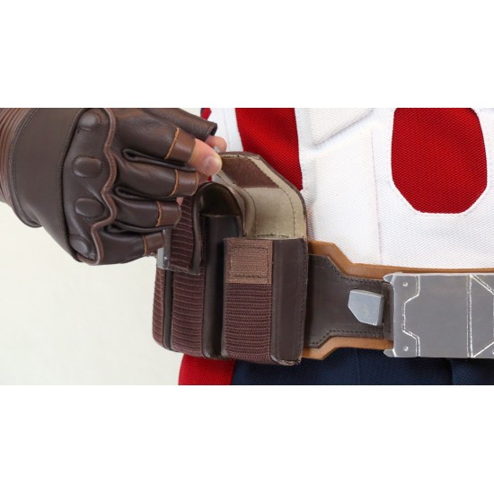 Chris Evans Captain America Age of Ultron Leather Accessories