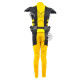Wolverine Yellow and Black suit  (Textured Stretch Fabric )