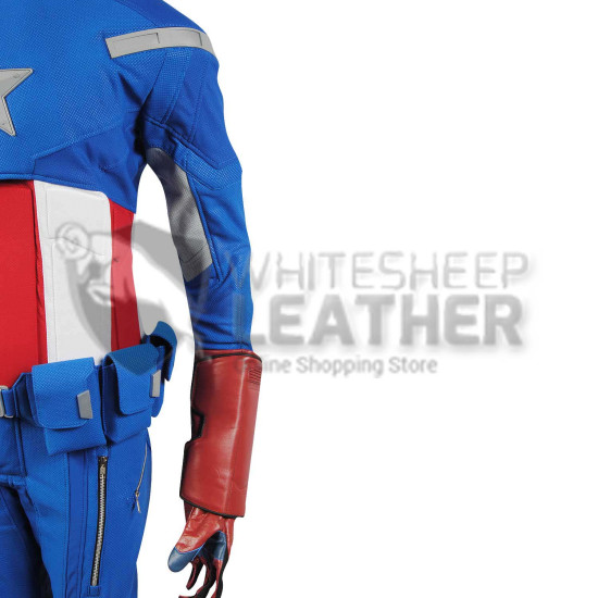 The Avengers : captain America (2012) Bonny Suit  (Screen Printed Suit)