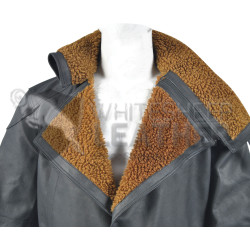 Ryan Gosling Officer k's Blade Runner 2049 Black Leather coat 