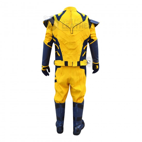 Deadpool 3 : Hugh Jackman Wolverine suit ( Textured stretch Fabric ) 
