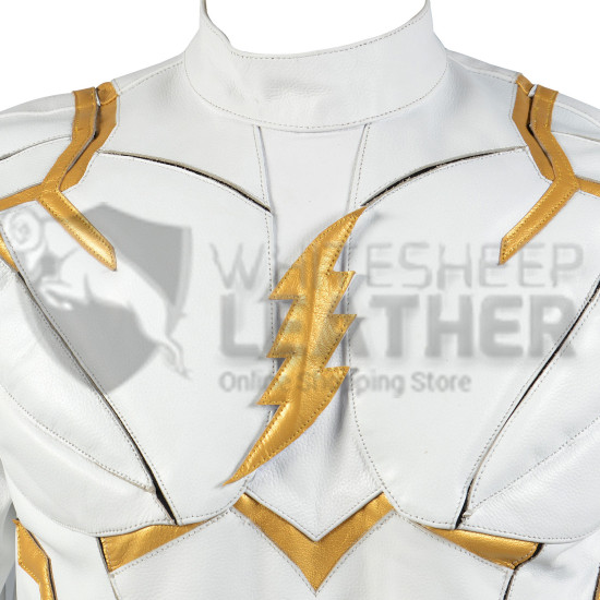 flash : GodSpeed August Heart Leather Costume