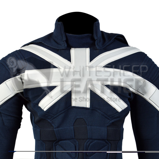Marvel Legends Series : Captain Carter stealth suit ( Textured Stretch Fabric ) 