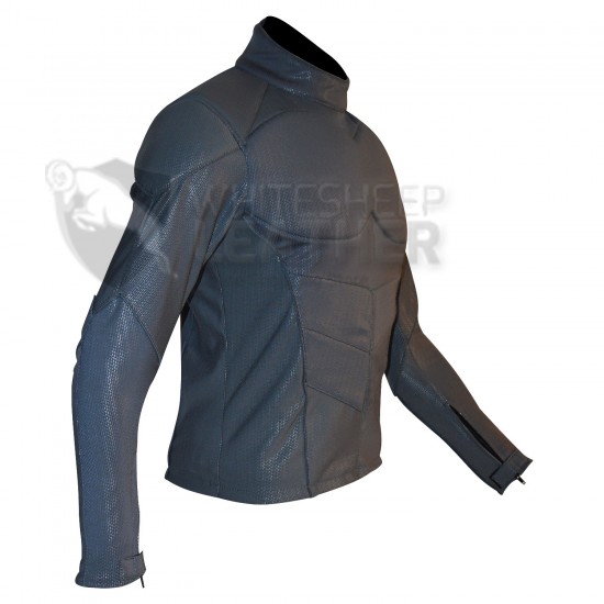 Multipurpose daredevil / red hood base jacket ( screen printed fabric ) 