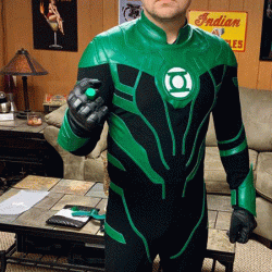 Green Lantern Costume jumpsuit