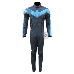 Nightwing costume Suit version 2 (Screen Printed lycra )