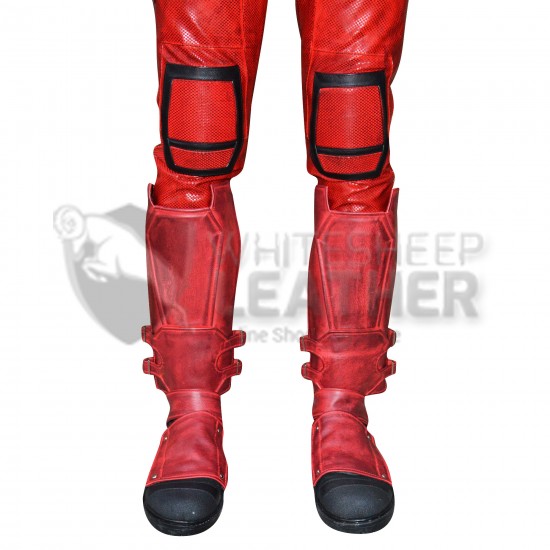 Deadpool 2 : Ryan Reynolds deadpool screen printed lycra suit