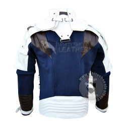  Star Lord Guardians of the Galaxy blue and white Jacket 