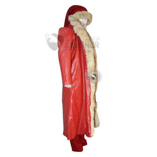 The Christmas Chronicles movie Santa Claus costume ( With Real Fur )