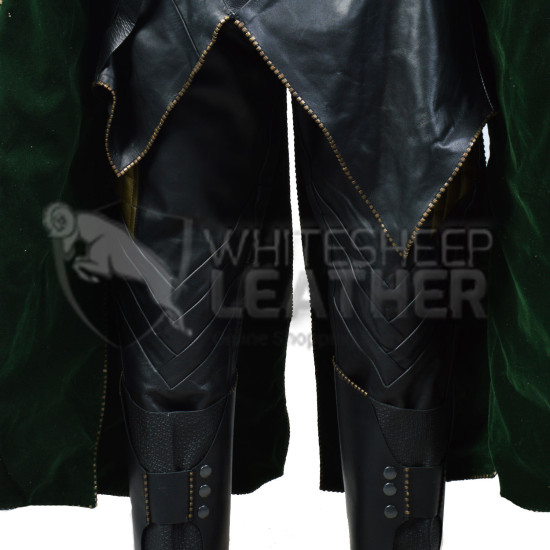 Thor 2011 :  Tom Hiddleston Loki Costume Suit + Accessories 