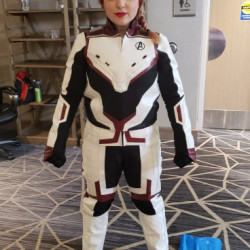 Avengers End Game  : Avengers Quantum Realm White Suit (For Women )