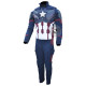 Captain America Steve Rogers Avengers 4 Endgame Costume Lycra Suit