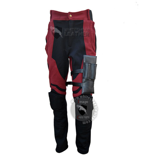 Charlie Cox Netflix Daredevil Costume pants with Accessories ( Textured Stretch Fabric )