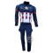 Chris Evans Captain America Civil war Costume Lycra suit 
