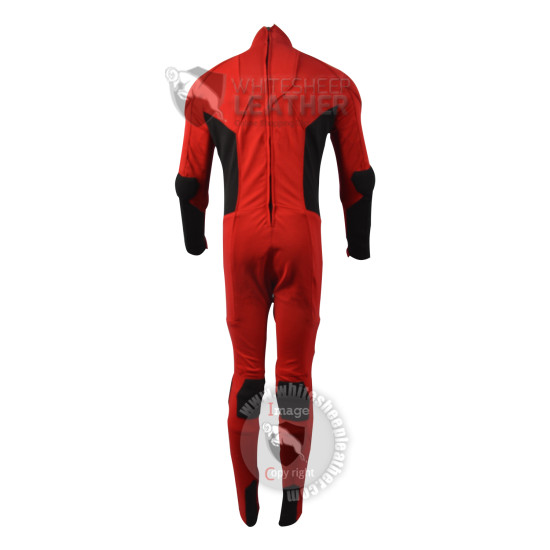 Daredevil  Red Comic Style Suit  ( Textured Stretch Fabric )