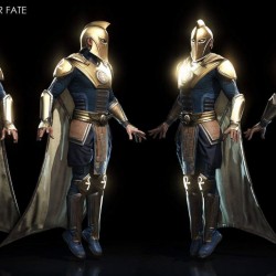 Doctor fate injustice 2 costume suit + Shoes 