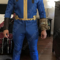 Fallout 4 FO Nate Cosplay / Vault  111  Jumpsuit 
