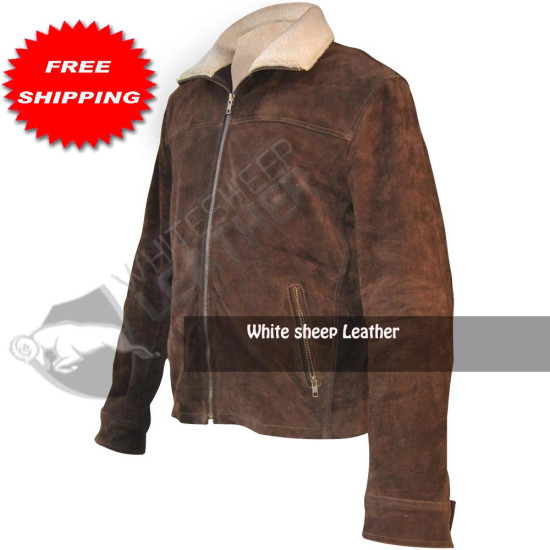 Rick Grimes Season 4 Brown Leather jacket 