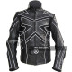 X-Men 3 Wolverine Black & White Leather Jacket