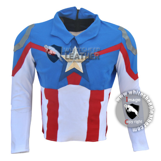 Peggy carter captain America Jacket for women (stretch Fabric )